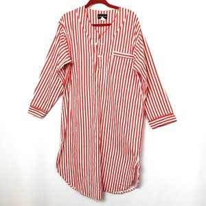 Botany 500 Cotton Poly Flannel Christmas Nightshirt